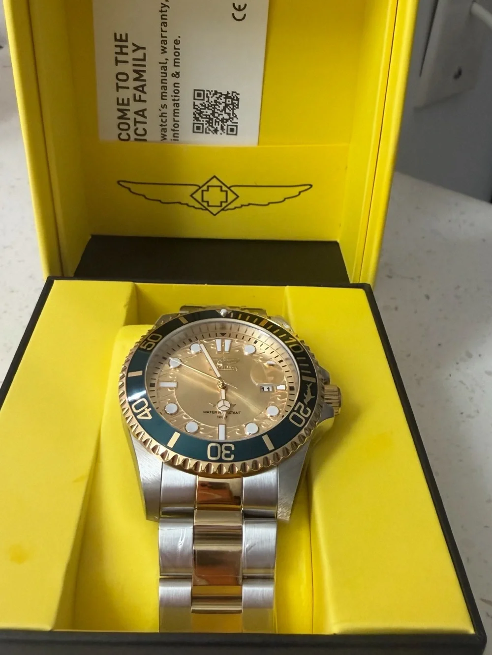 Invicta men’s two